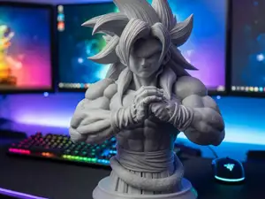 Dragon Ball GT SSJ4 Goku Bust (GT Style)