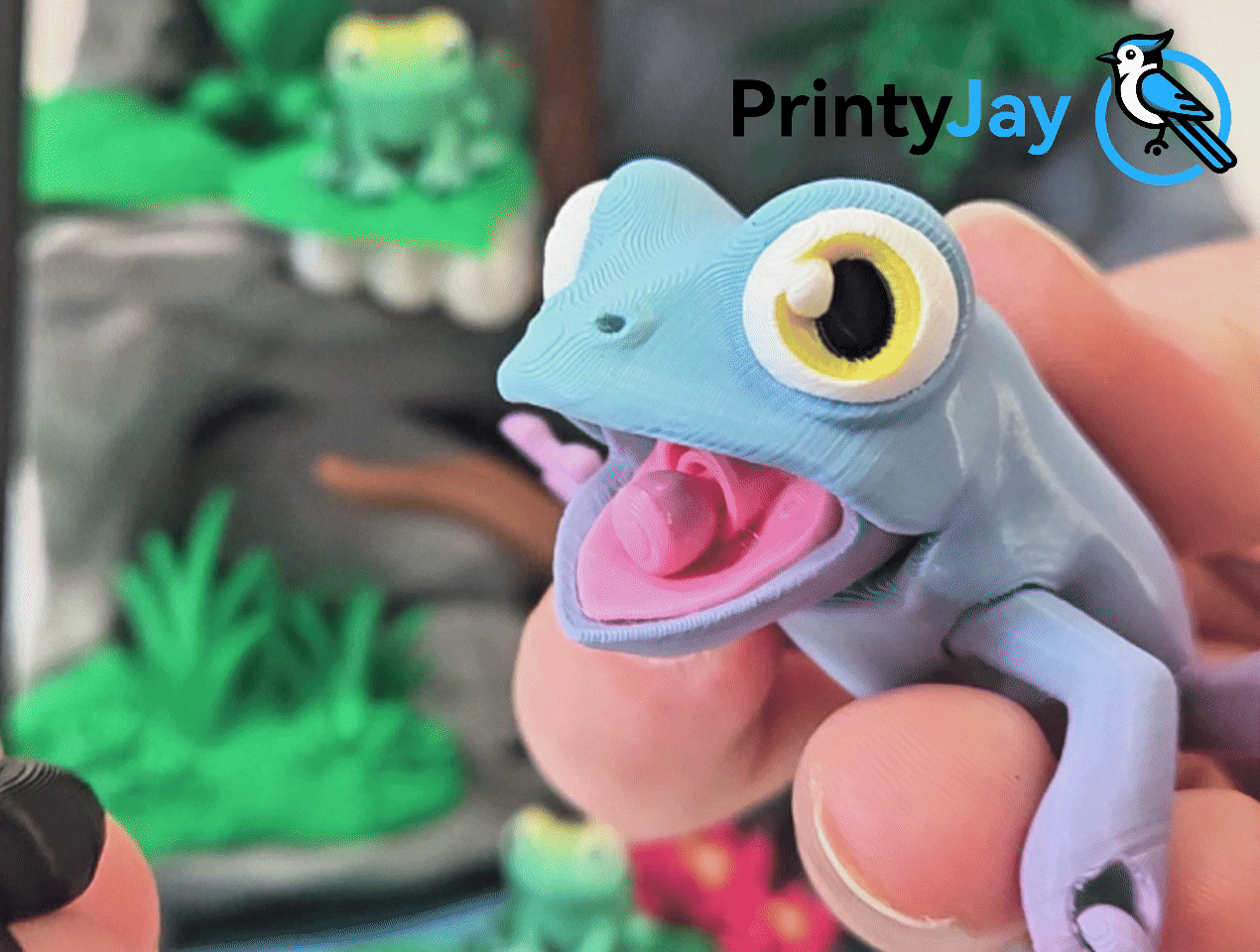 Big Tree Frog – Articulated australian tree frog!