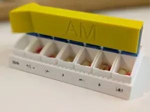 7-day AM/PM Pill Box Lid Holder