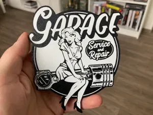Garage Service and Repair coaster