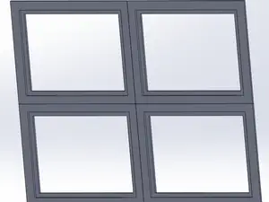 Front-Door-Frame of Top Cover Cassette Spool U1