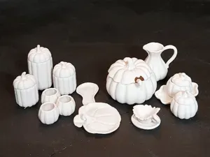 Miniature Pumpkin Dishware