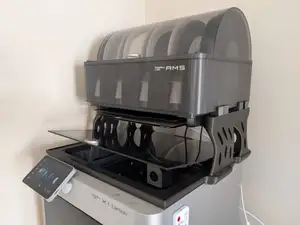 AMS Riser (+ Plates Holder) for X1C/P1S & X2D/P2S