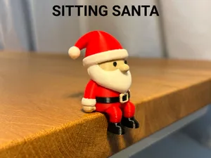 Sitting Santa