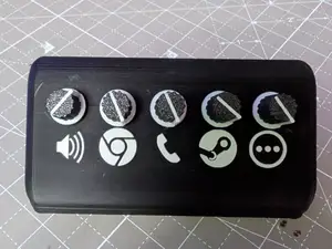 5 Knob Deej Box