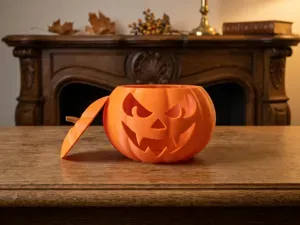 Halloween Pumpkin LED Candle