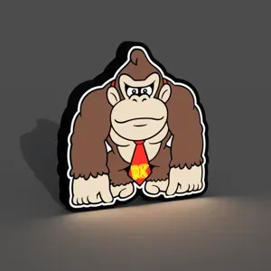Donkey Kong Lightbox LED Lamp