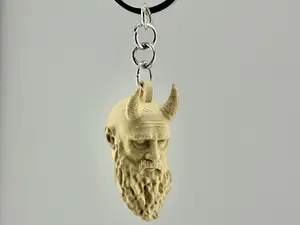 Mimirs Head KeyChain (God of War)
