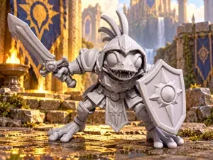 Warcraft Murloc Paladin