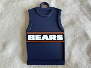 Chicago Bears Ditka Sweater Hype Chain Pendant