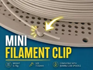 Mini Filament Clip Bambu Lab Spool