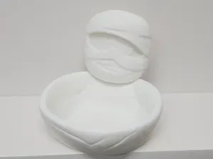 Halloween Mummy Bowl, Candy Dish, Key Holder Decor