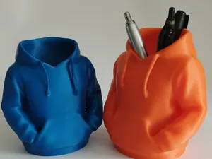 Hoodie Style Pen Holder – Fun Desktop Organizer