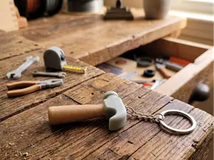 Chibi Mini Hammer Keychain (2 Sizes)