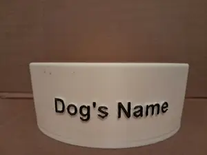 Customizable Pet Food/Water Bowl