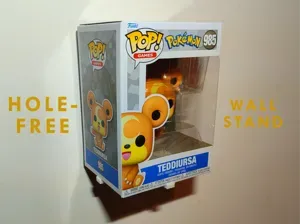 Funko Box Wall Stand(3M Command)-HoleFree mounting
