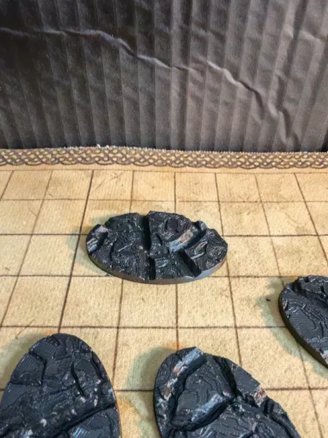 60 x 35 mm Lava / Deep Cracked Mud Base Topper — Image 7 of 8