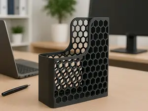 Hexagonal A4 Paper Tray