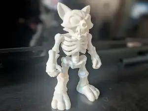 Skullcat – Cartoon Skeleton Cat