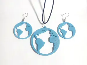 World Explorer Earrings & Pendant