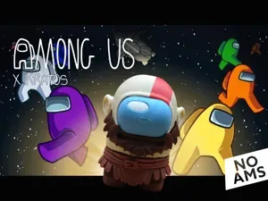 AMONG US GUY x KRATOS dall'universo PlayStation