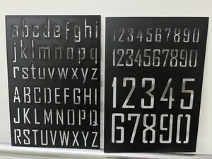 Stencil Alphabet & Numbers