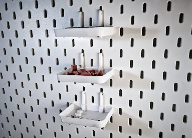All-Purpose Tray or Dispaly Shelf for Ikea Skadis — Фото 5 из 5