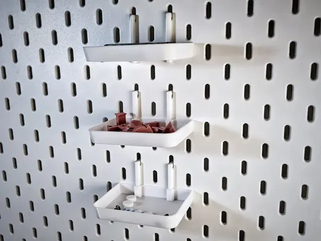 All-Purpose Tray or Dispaly Shelf for Ikea Skadis