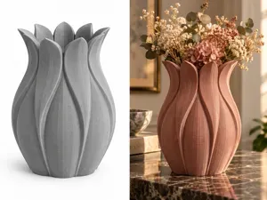 Petaline Crown Vase 150mm