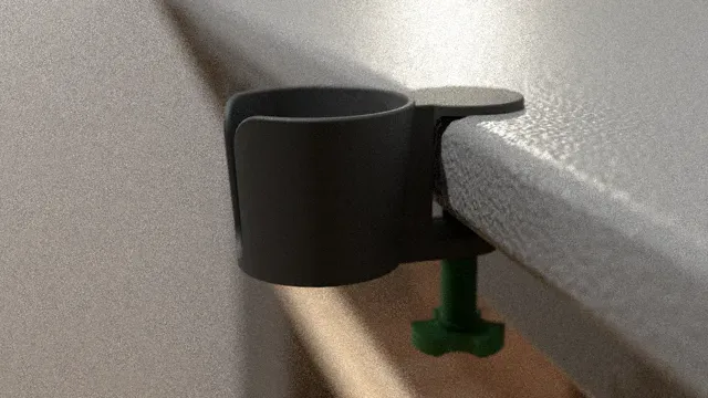 Desk Clamp Cupholder – Holder, 3D Printed — Image 10 of 13
