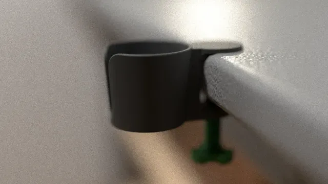 Desk Clamp Cupholder – Holder, 3D Printed — Image 9 of 13
