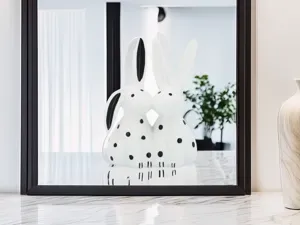 Bunny Couple Sculpture/Figurine