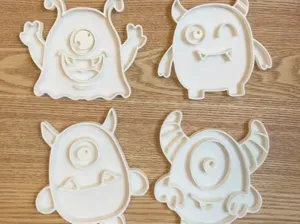 Sensory play monsters