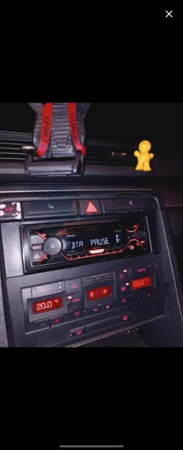 Audi A4 B6 Single DIN Radio Adapter / Fascia Frame — Image 3 of 4