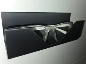 (Drawer Hook& Adhesive)Glasses Holder V2 NoSupport