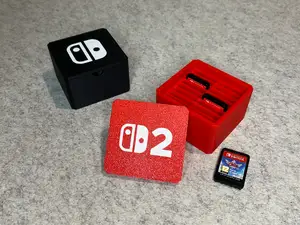 Games storage box for Switch / Switch2 cartridges