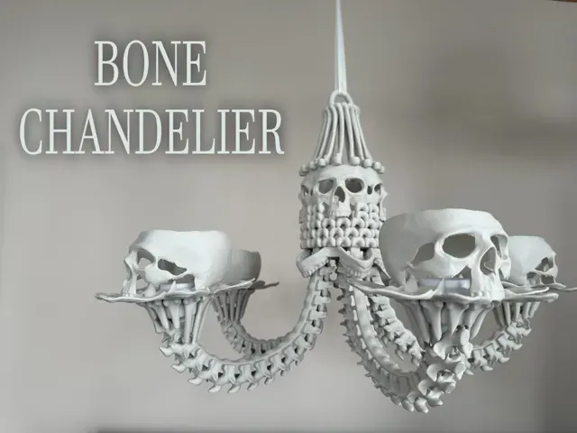 Bone Chandelier