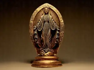 Virgin Mary Statuette