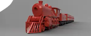 Christmas Train Advent Calendar