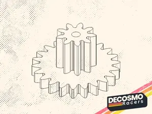 Compound gear 9T 22T (MB-NB-CG9T22T-V1)