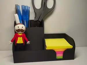 Desk Organizer for Sticky Notes & Pens