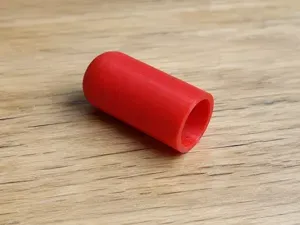 Slide pin cover for horse box/