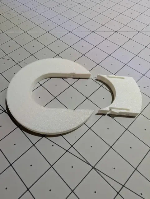 Split Flange Snap-On Escutcheon for 1.5" PVC Pipe — Фото 2 из 5