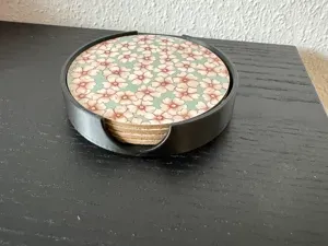 Compact Coaster Holder (100mm) | 4 Coasters