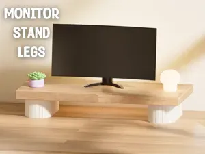 Monitor Shelf Stand Legs