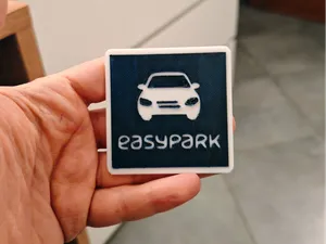 Tagliandino Easy Park per Cruscotto Sosta App