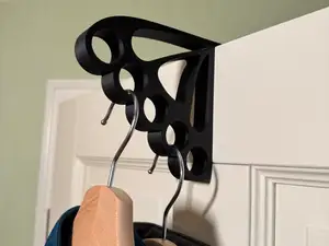 Türhaken für 5 Kleiderbügel