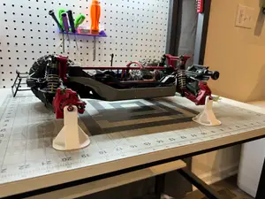 RC Axle/Hub Mounted Setup Stands