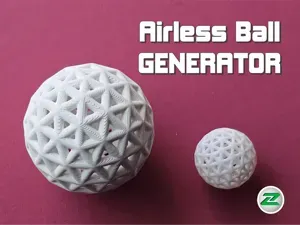 Airless Ball GENERATOR - customize your ball