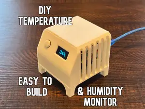 DIY Temperature & Humidity Monitor (Arduino Based)